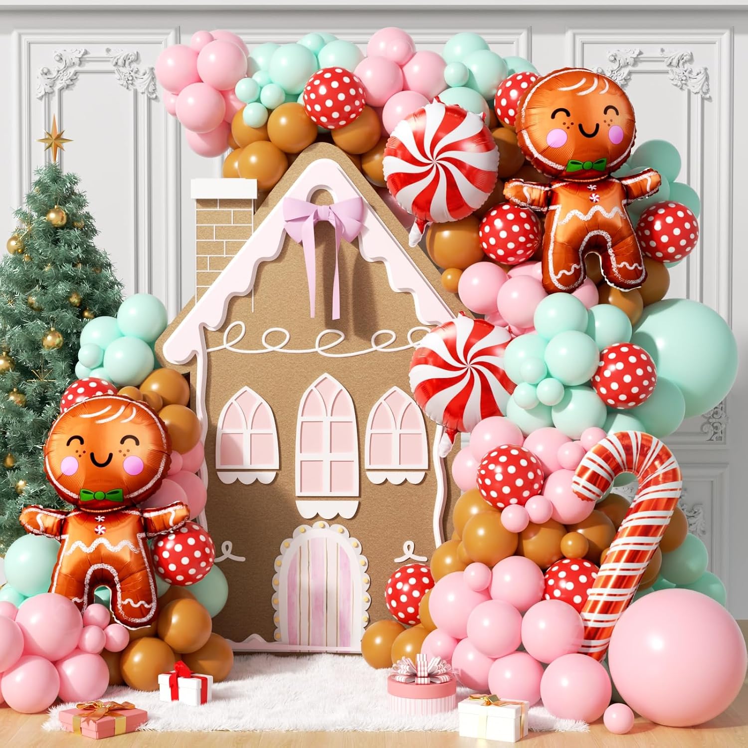160Pcs Kit Dekorasi Balon Nata - Balloon Arch Kit ulasan dan harga