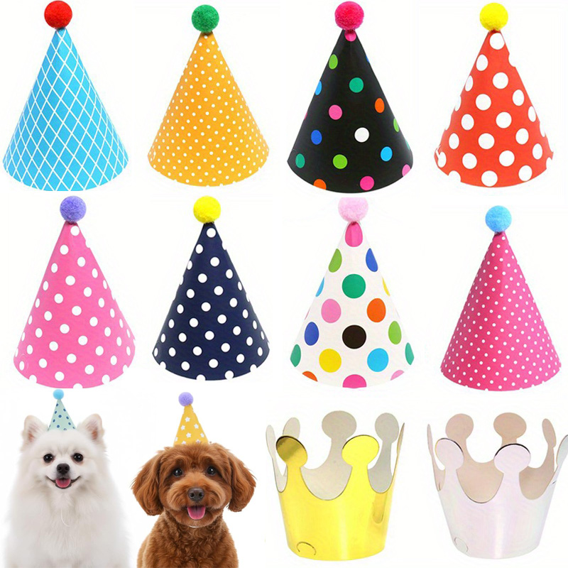 11 Buah Topi Pesta Mini Warna- - Party Hat Cone ulasan dan harga