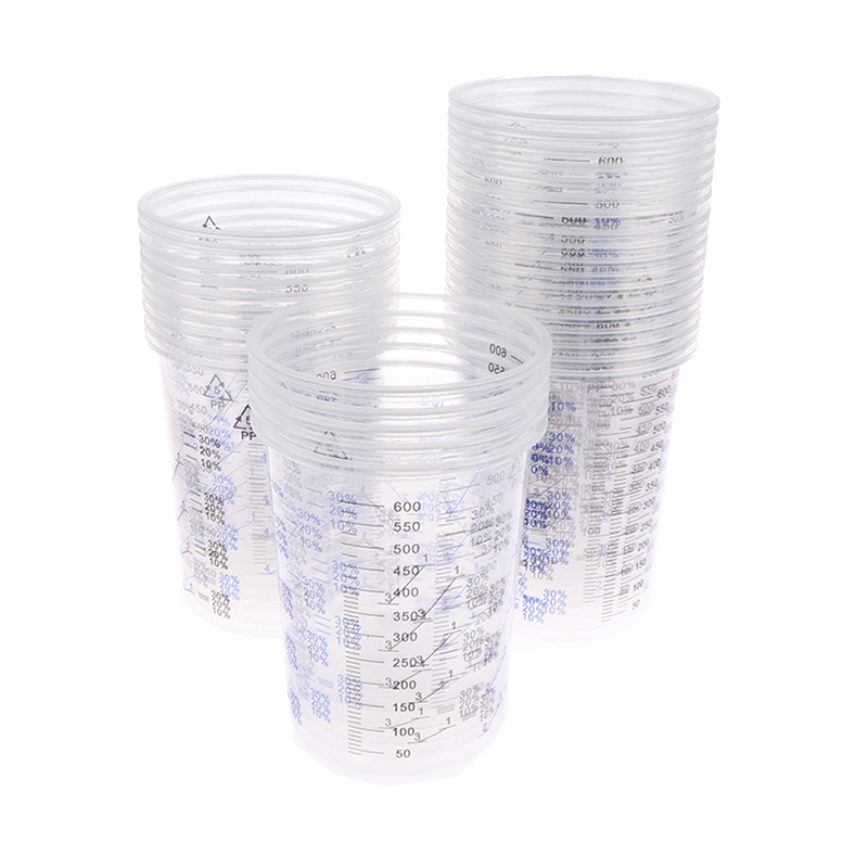Baru 10/50 Buah Cangkir Pencam - Plastic Cup 50Pcs ulasan dan harga