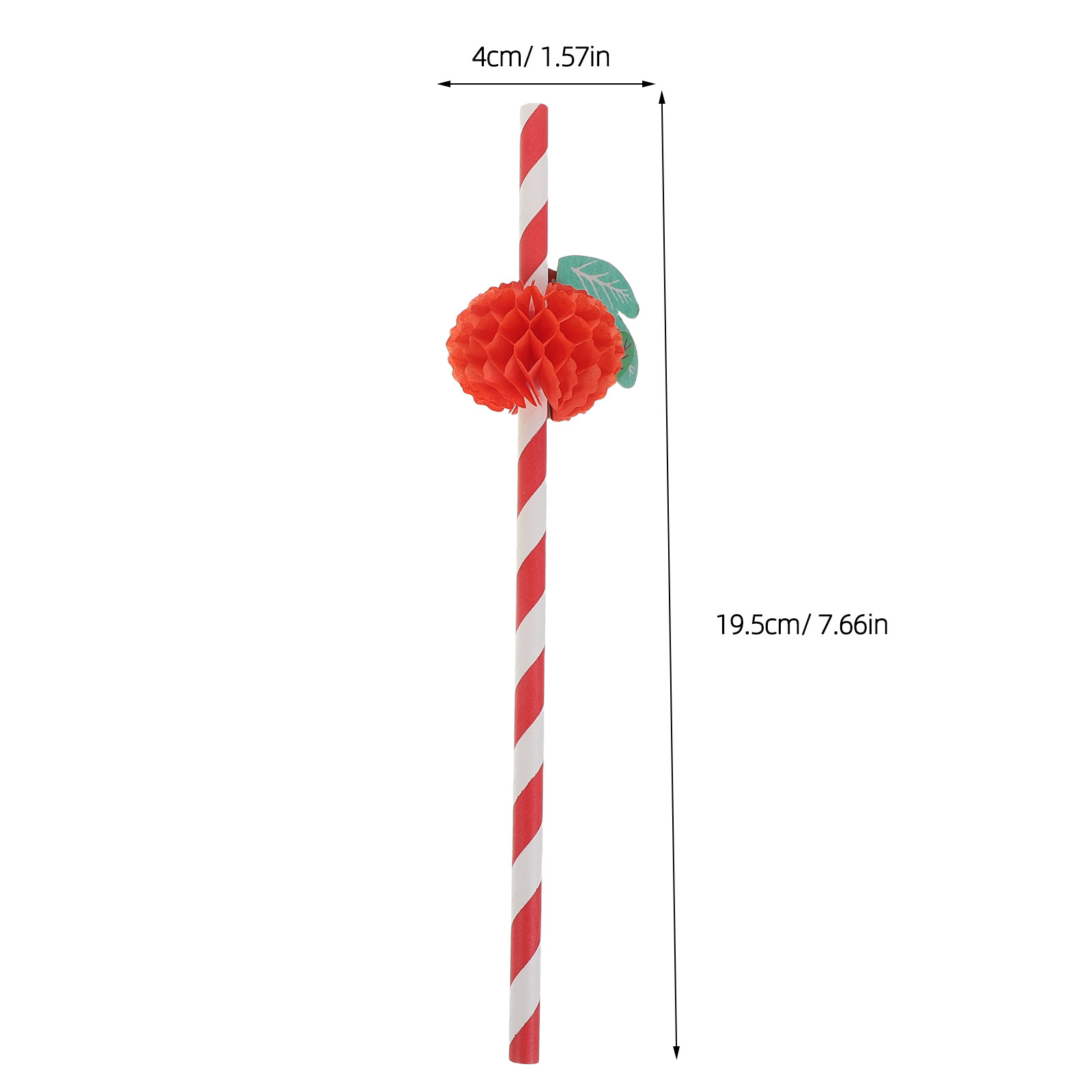 50 buah sedotan kertas berwarn - Paper Straw Color ulasan dan harga