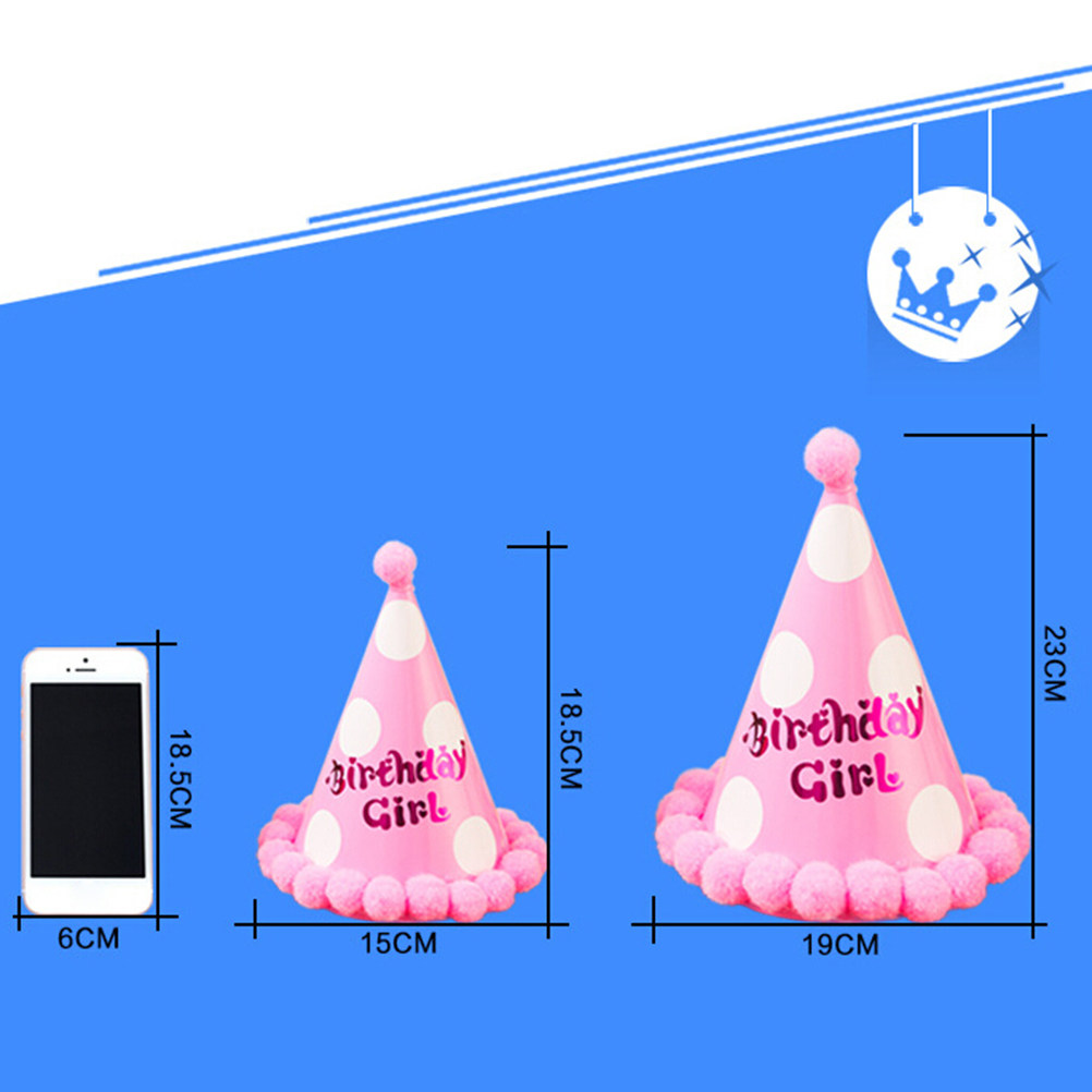 12 Buah Topi Ulang Tahun, Topi - Party Hat Cone ulasan dan harga