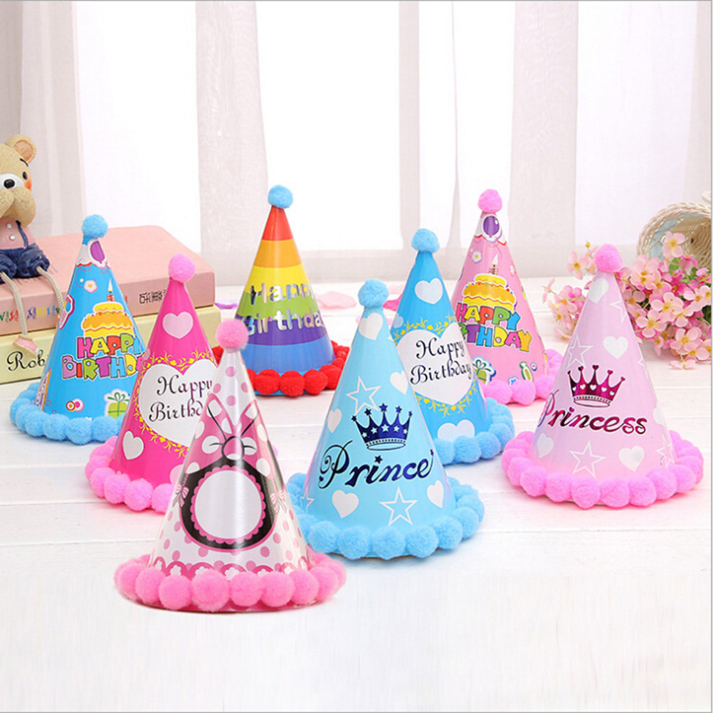 12 Buah Topi Ulang Tahun, Topi - Party Hat Cone ulasan dan harga