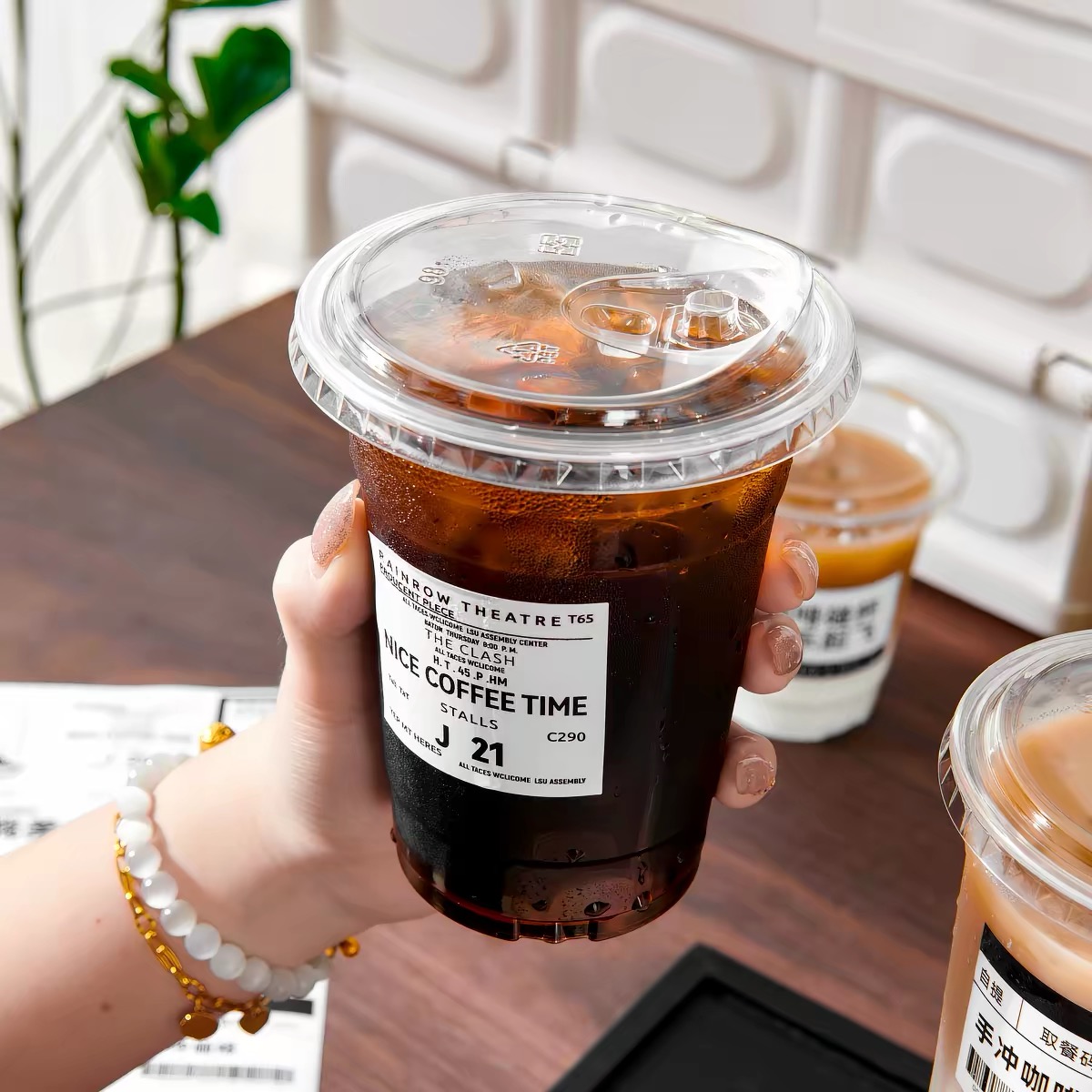 Gelas Kopi Sekali Pakai, Gelas - Plastic Cup 50Pcs ulasan dan harga