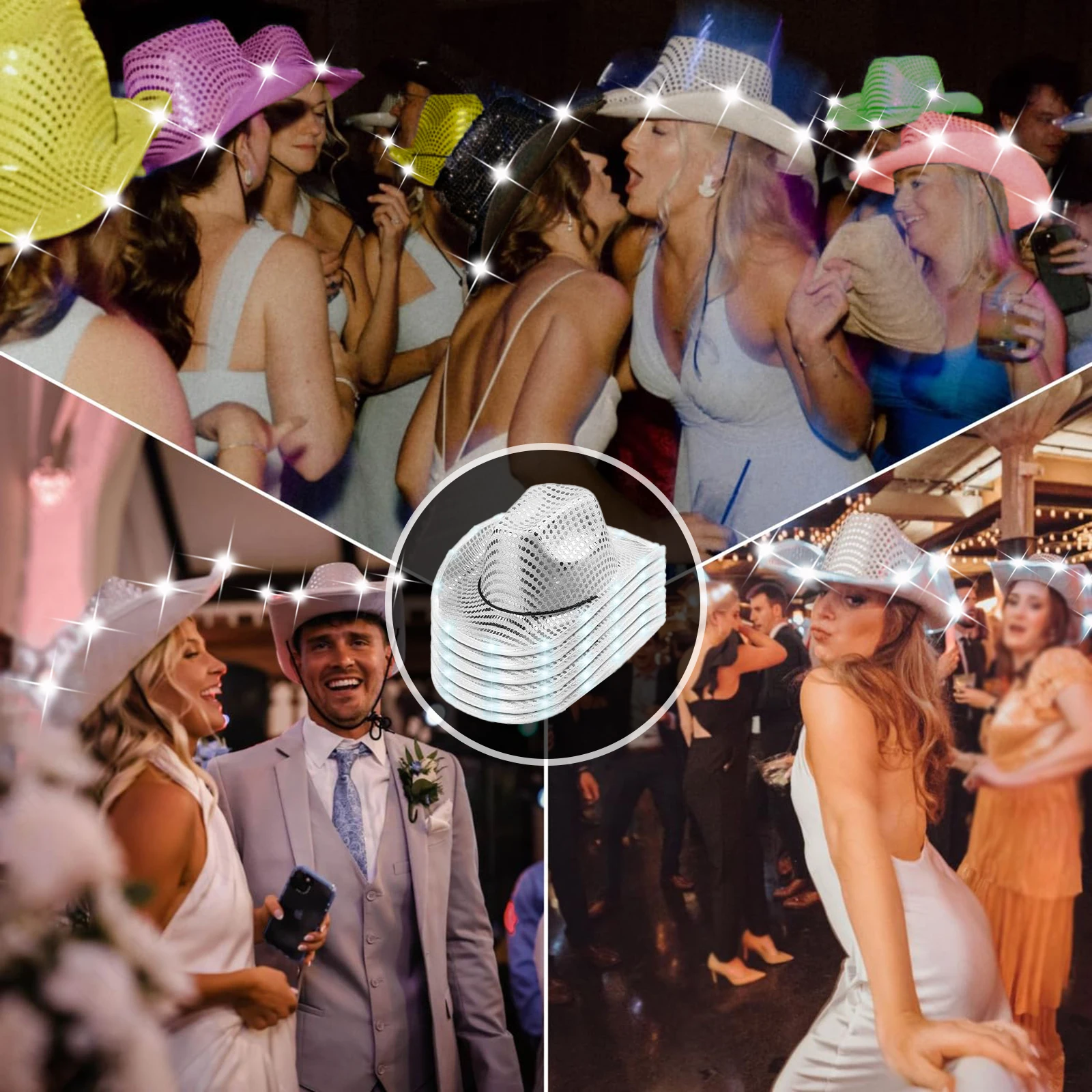 4/6/8/10/12/16 Buah Topi Koboi - Party Hat Cone ulasan dan harga
