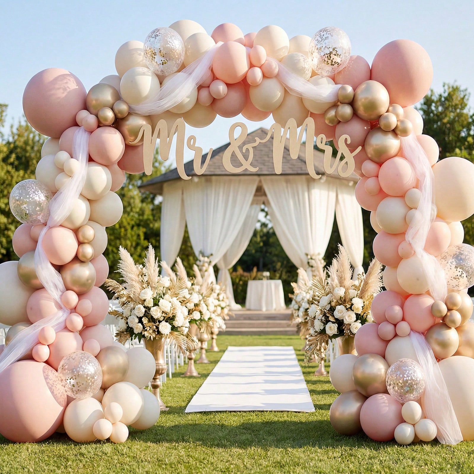 1 Set Kit Stand Lengkung Balon - Balloon Arch Kit ulasan dan harga