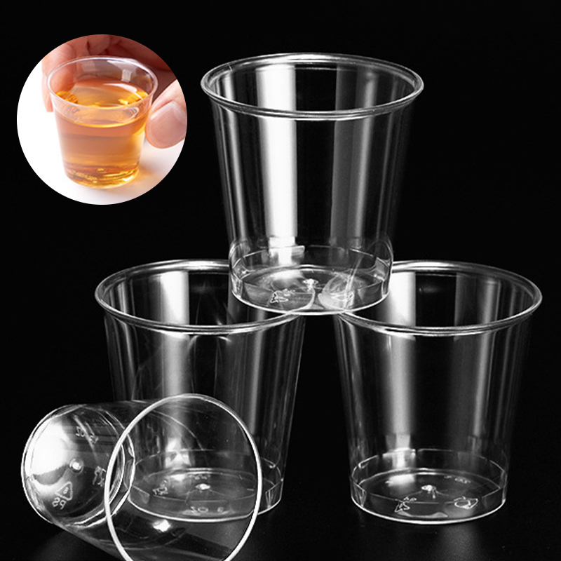50 Buah Gelas Minum Sekali Pak - Plastic Cup 50Pcs ulasan dan harga