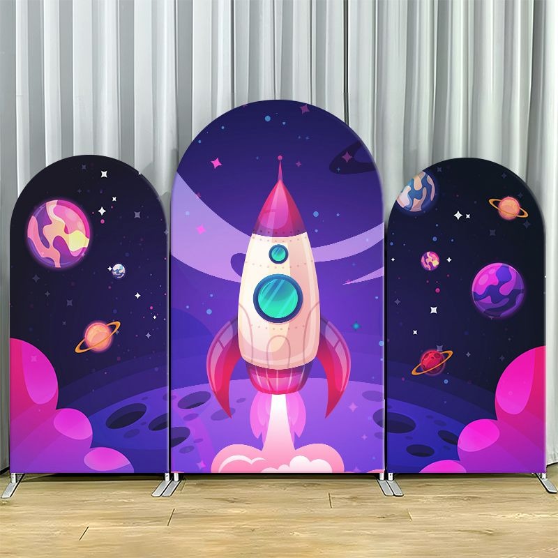 Backdrop Elastis Dua Lapis Ber - Event Launch Party ulasan dan harga
