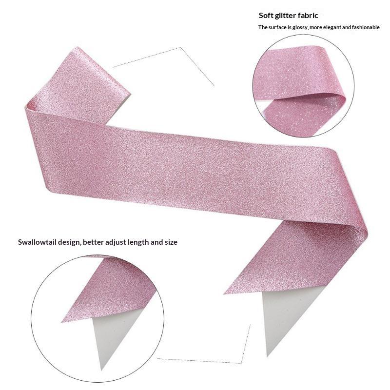 Pita Satin Berkilauan untuk Me - Birthday Sash Glitter ulasan dan harga